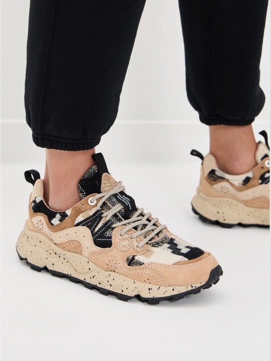 Free People Shoes - Free People Flower Mountain Yamano 3 Sneakers in Mud Light Brown Size 8.5